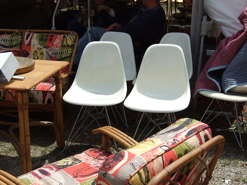 1 of several sets of Eames chairs