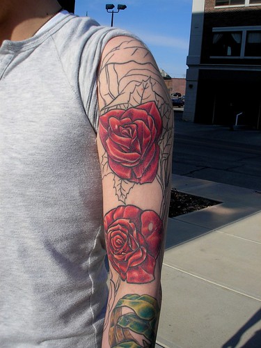 Matthew Smith Rose Sleeve Upper Front Obviously in progress