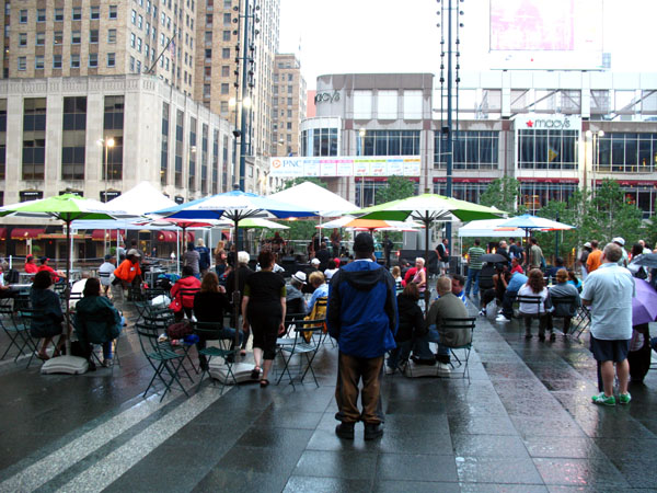 4th of July on Fountain Square