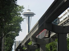 monorail and the space needle
