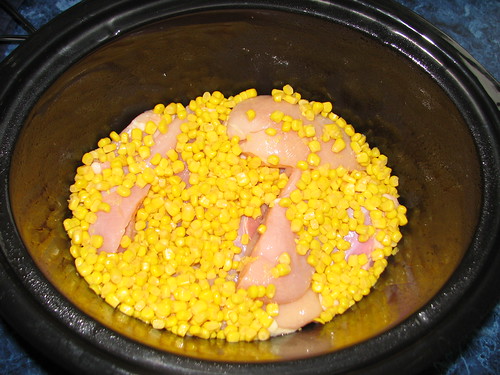 chicken and corn