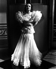 Joan Crawford wearing the Letty Lynton dress