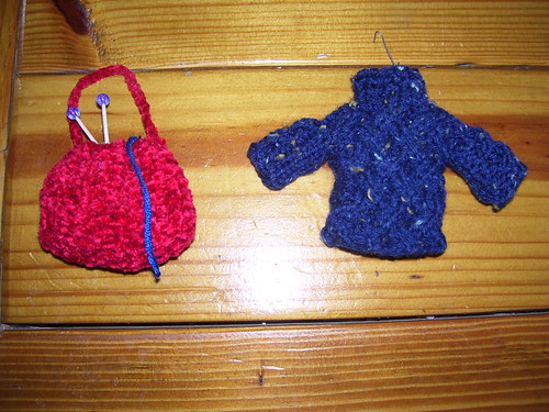 Knit Night ornament exchange