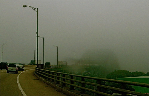 Goodbye rainy New Hampshire, hello foggy Maine!