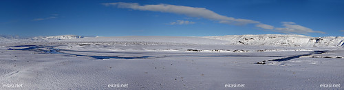 Panorama - Hagafellsjökull vestari