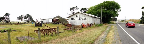 All Blacks sign near Ward, New Zealand