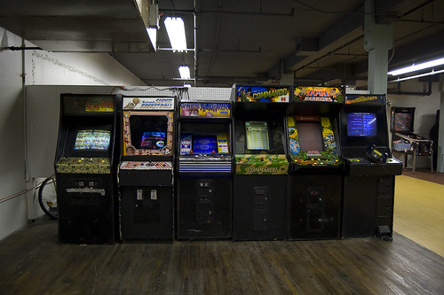 Where Old Video Game Cabinets Go To Die.