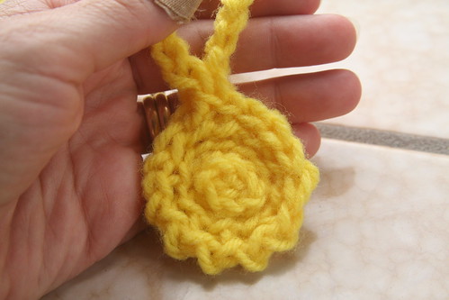Crochet Sun Medallion