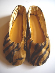 Tiger slippers!