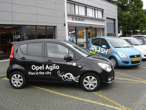 2008 Opel Agila. Eindhoven: Opel Agila and
