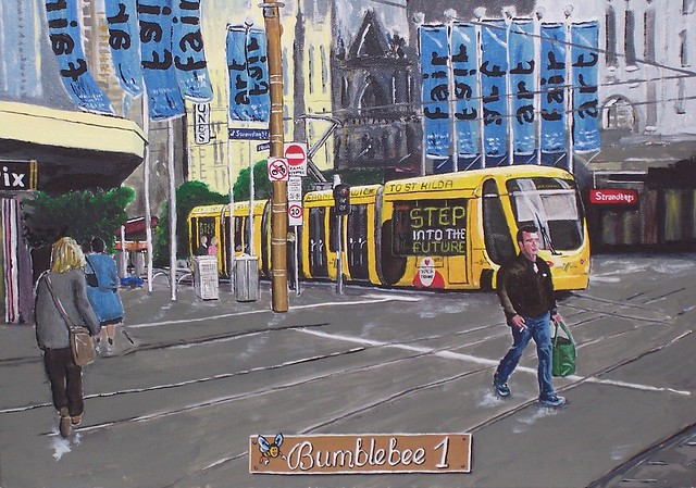 Bumblebee 1 by Tram Painter