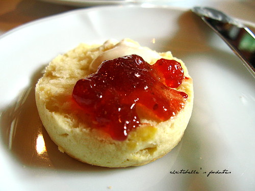 西華飯店Harrod's午茶之scone with jam