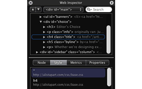 15 Add-On Firefox hữu ích cho web developer Web Inspector
