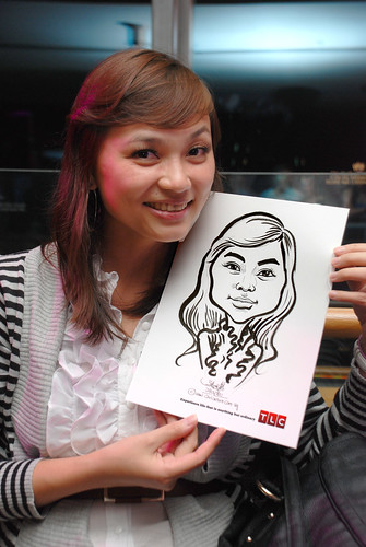 Caricature live sketching for TLC - 34