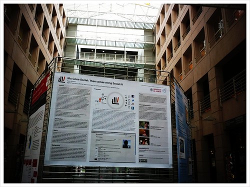 .@MyOpenArchive's poster is displayed in the Uni Mail main hall. #oai7 http://picplz.com/dq0b