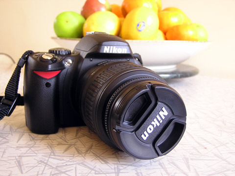 Nikon D40X with 18-55mm kit