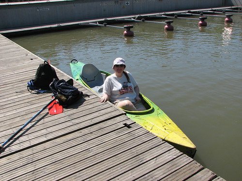 Amy in Canoe