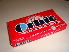 Orbit Strawberry Mint