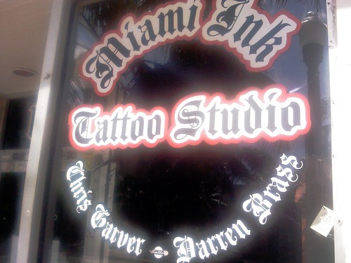 Miami Ink the famous tattoo