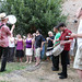 GMF students learn samba rhythms from GMF tutor Felix Gibbons