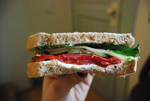 Other half of sandwich