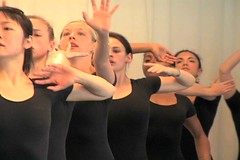 Performing Martha Graham at Eugene Lang College by The New School