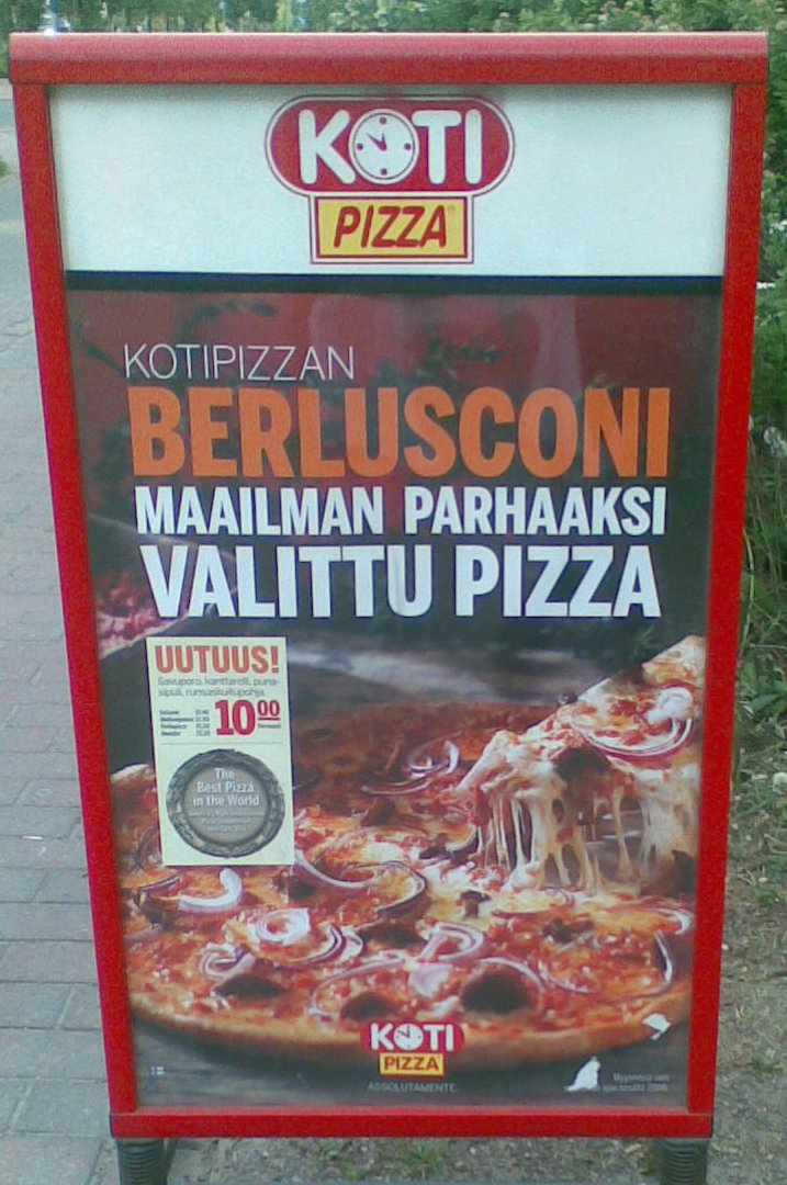 Pizza Berlusconiego