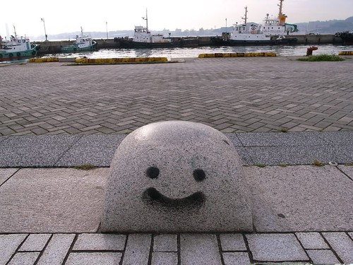 在笑的石頭