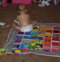 Baby quilt for El