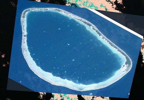 Hikueru Atoll - ISS Image ISS002-E-8866 (1-70,000)