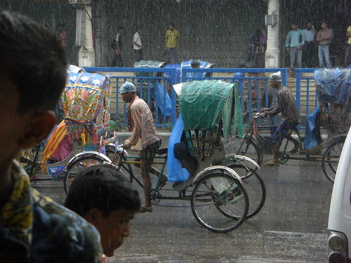 Dhaka in the Rain