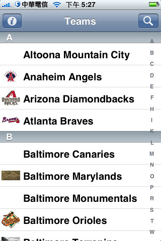 iPhone's app - Baseball (by YU-TA LEE)