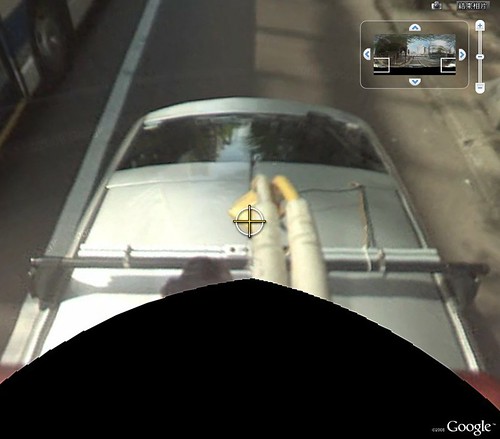 Google street view 拍攝車-車尾