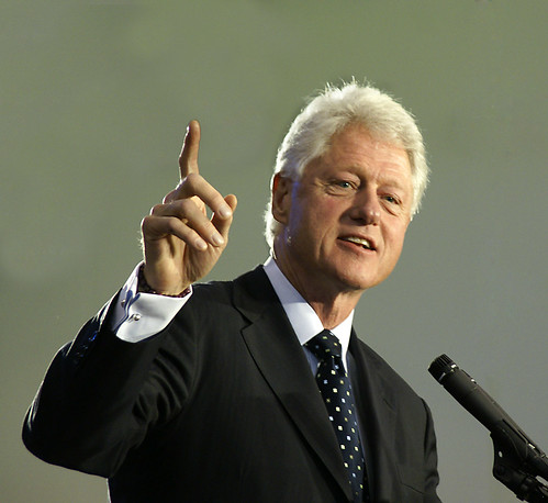 Bill Clinton - yes, I took this photo