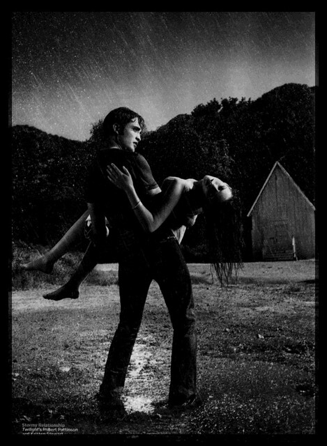 Edward & Bella in Rain. by [AP|Fashionist]