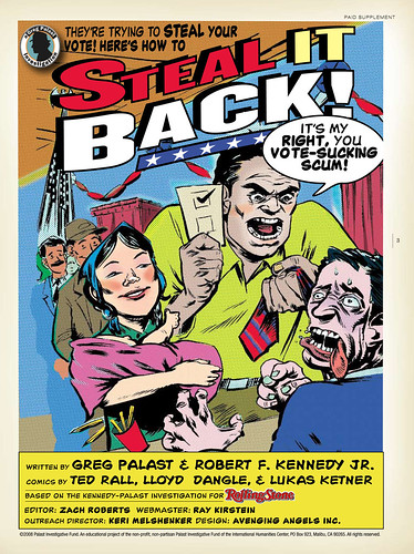 Steal Back Your Vote! Title Page by Greg Palast.