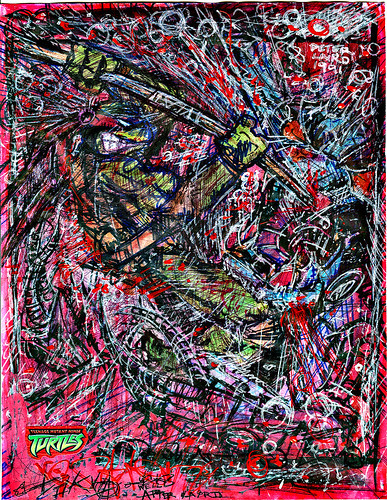 t2z - the tOkKA bootlegz :: Donnie T. - CYBER'ipper ..// { Ink & Paint by tOkKa over copy of Laird's Pencils }
