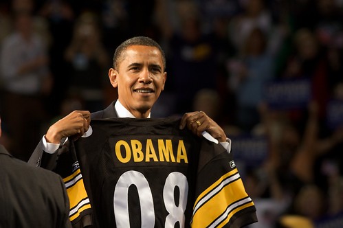 President Obama likes the Steelers