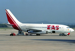EAS B737-200 F-GHXK GRO 16/08/1990
