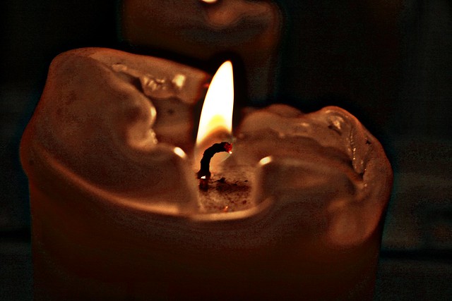 Candle-lit