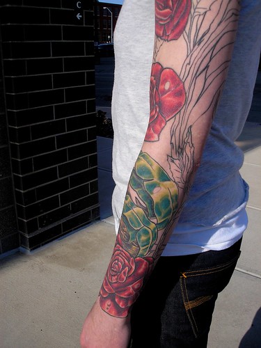 Matthew Smith Rose Sleeve Lower Outside Obviously in progress