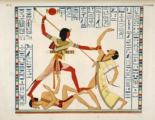 02- Ramses III combate a pie con un jefe enemigo