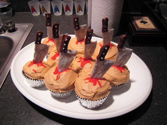 Dexter murder cupcakes
