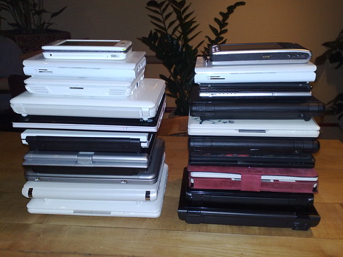 Twin netbook towers