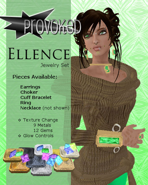 [ P ] Ellence Rectangle Jewelry Model