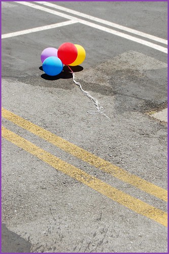 sad balloons