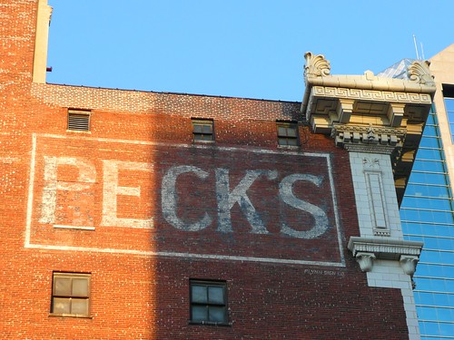 Kansas City, MO Peck's painted sign