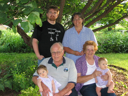 four generations on grandma's side