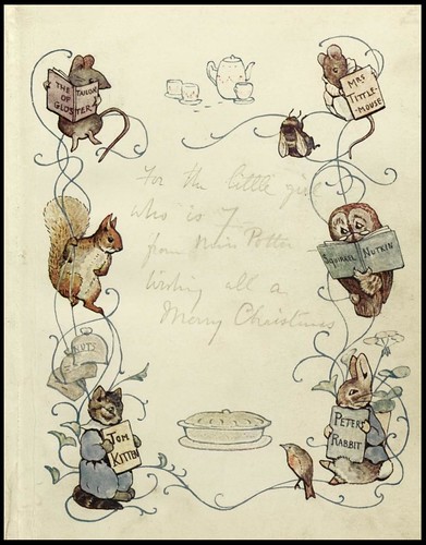 The Tale of Mrs Tittlemouse. Frederick Warne and Co., 1910 (dedication)