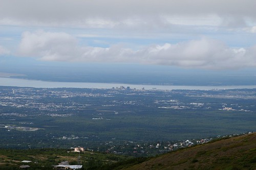 Anchorage from Flattop Mountain Trail